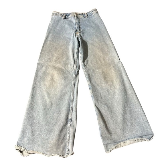Zara Denim - Zara women's size 4 wide leg jeans